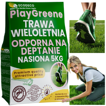 Trawa sportowa odporna na deptanie samozagęszczająca nasiona 5kg