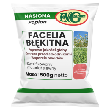 Nasiona Facelii Błękitnej na poplon