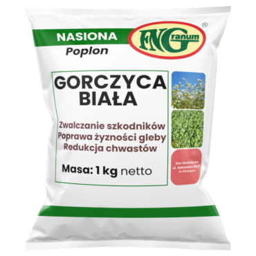 Nasiona Gorczycy Białej na Poplon 1 kg