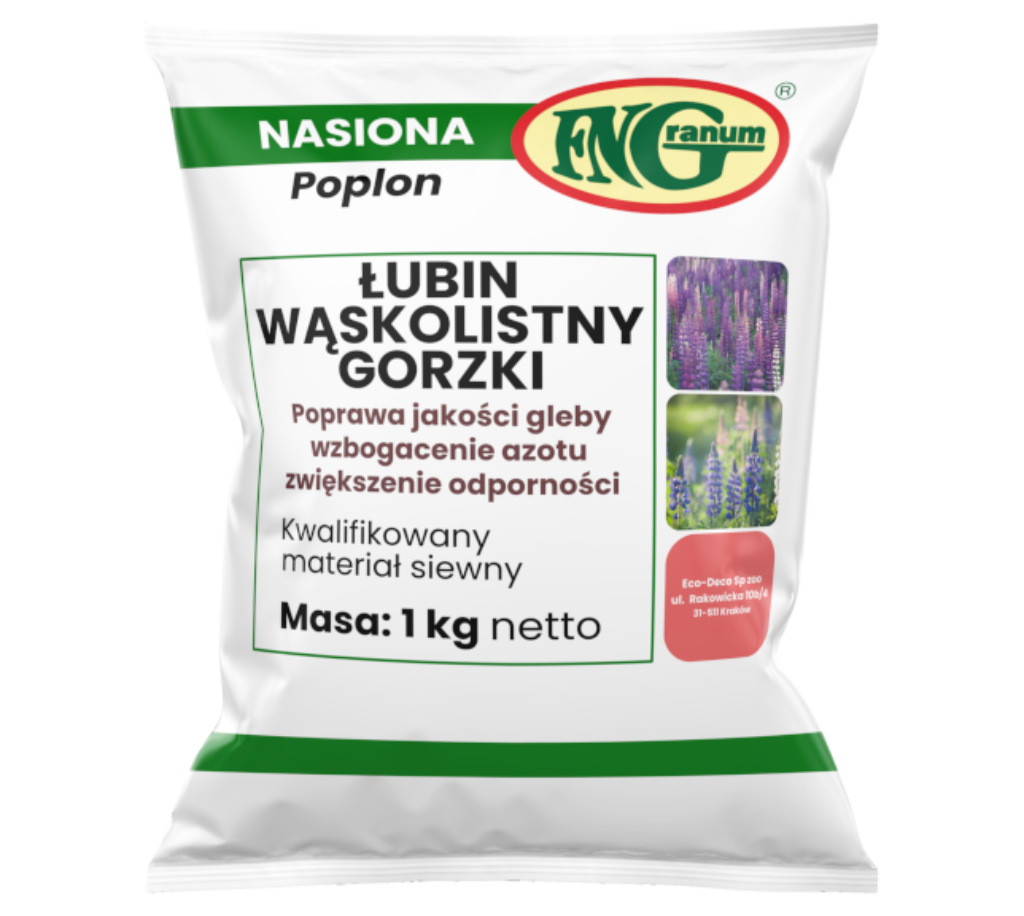 Nasiona Łubinu na Poplon 1kg