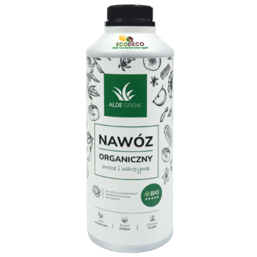 Naturalny nawóz organiczny do Warzyw i Owoców Aloe Grow koncentrat 1L