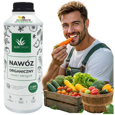 Naturalny nawóz organiczny do Warzyw i Owoców Aloe Grow koncentrat 1L