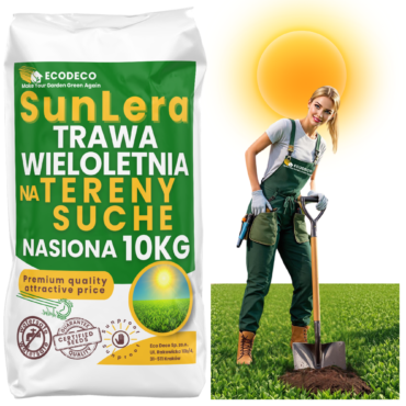 Trawa na Tereny Suche 10kg Samoregenerująca Nasiona Eco Deco Odporna na Suszę