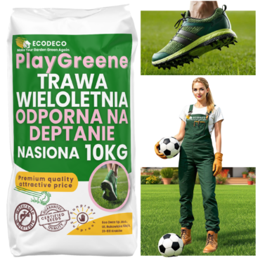 Trawa sportowa 10kg odporna na deptanie samozagęszczająca nasiona