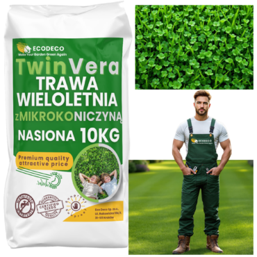 Trawa z mikrokoniczyną 10kg Eco-Deco samozagęszczajaca odporna na suszę