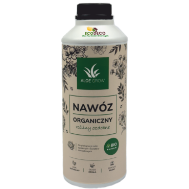 Naturalny nawóz organiczny do roślin ozdobnych Aloe Grow koncentrat 1L