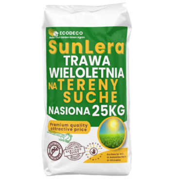 Trawa na Tereny Suche 25kg Samoregenerująca Nasiona Eco Deco Odporna na Suszę