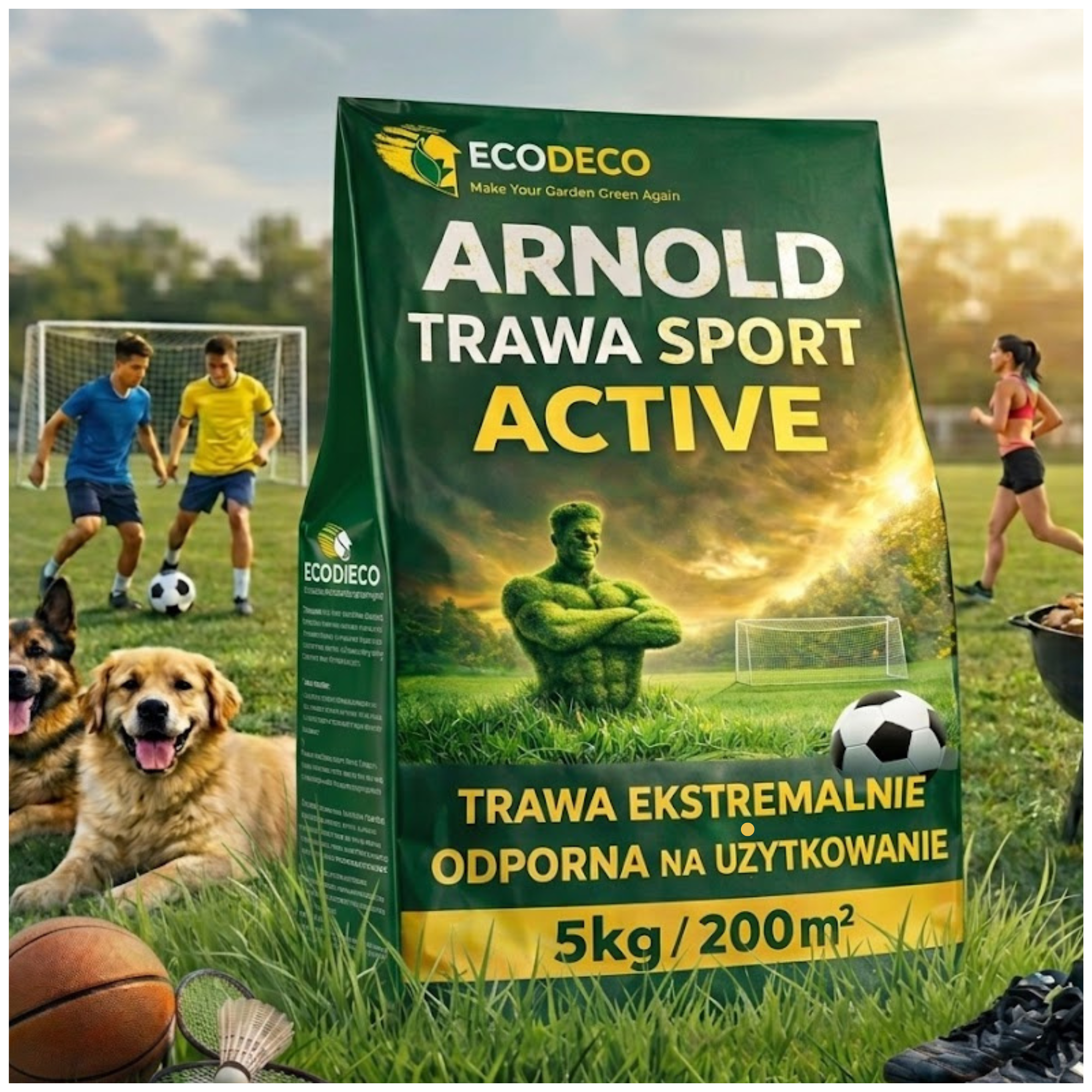 trawa odporna na deptanie