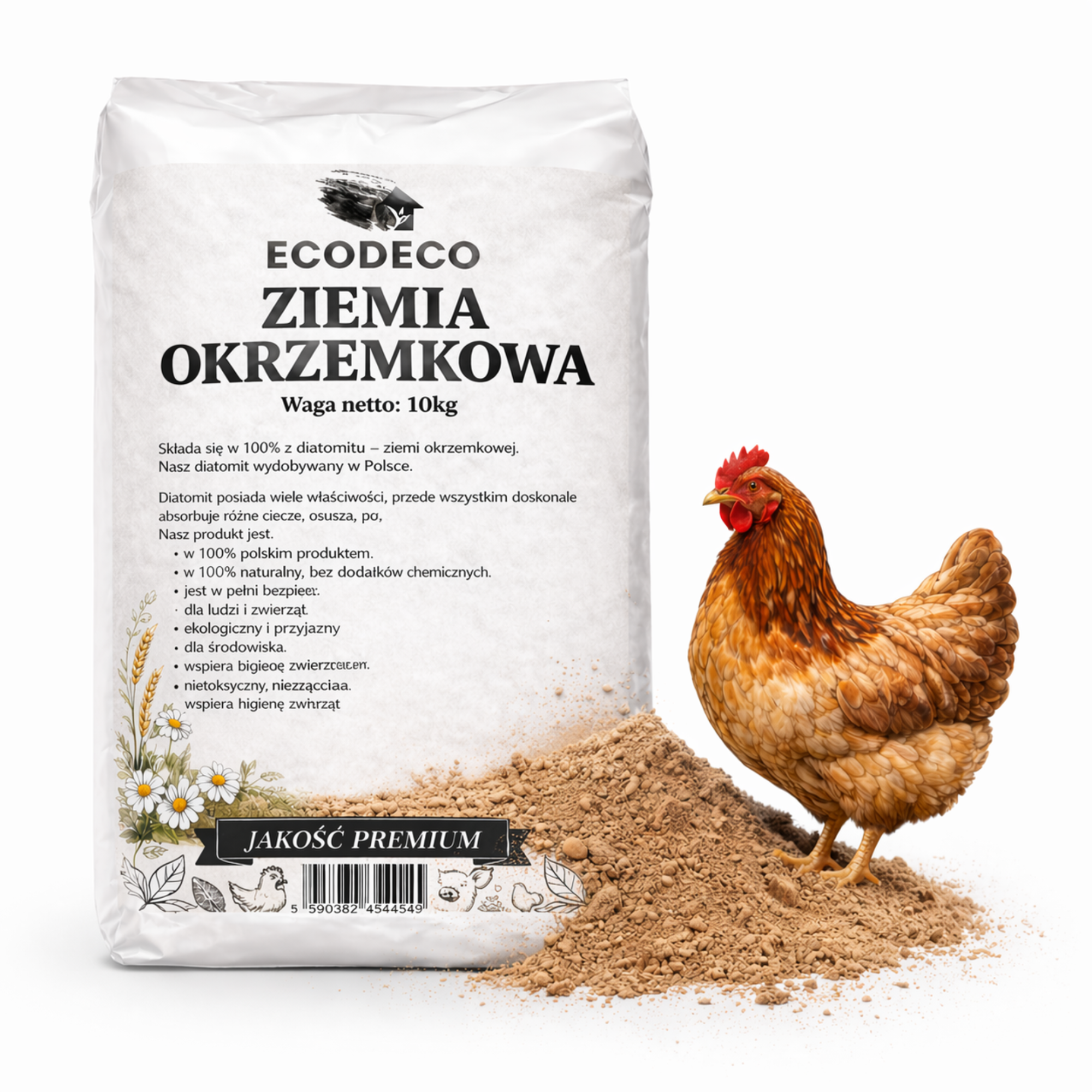 ziemia okrzemkowa 10kg